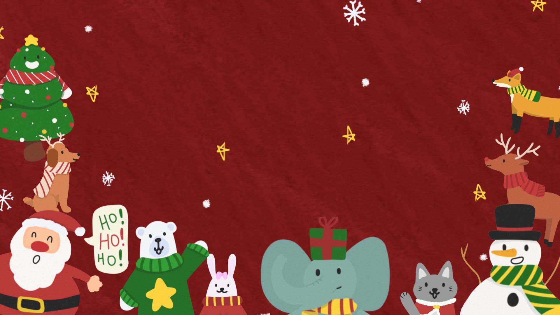 background christmas fair